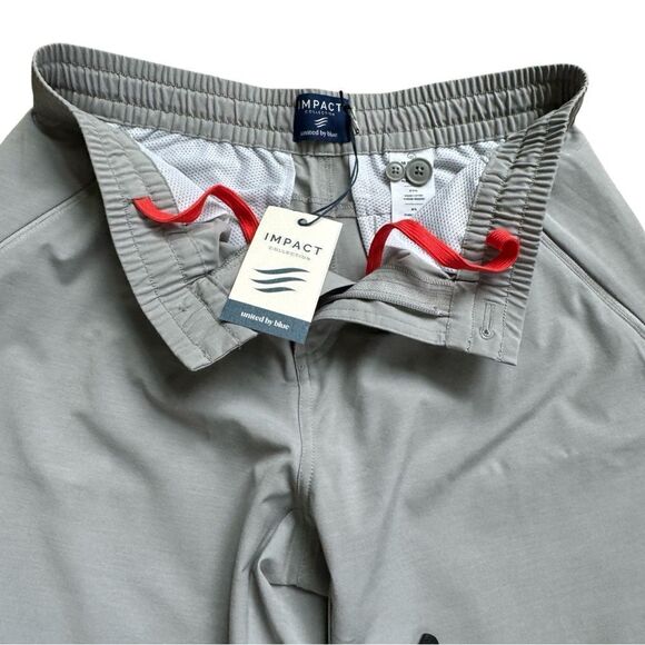 Men's Impact Collection United by Blue Shorts Size 30” Limestone NWT - Picture 2 of 7